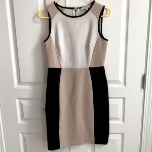 Ann Taylor Loft Colorblock Sheath Dress | Sz 0